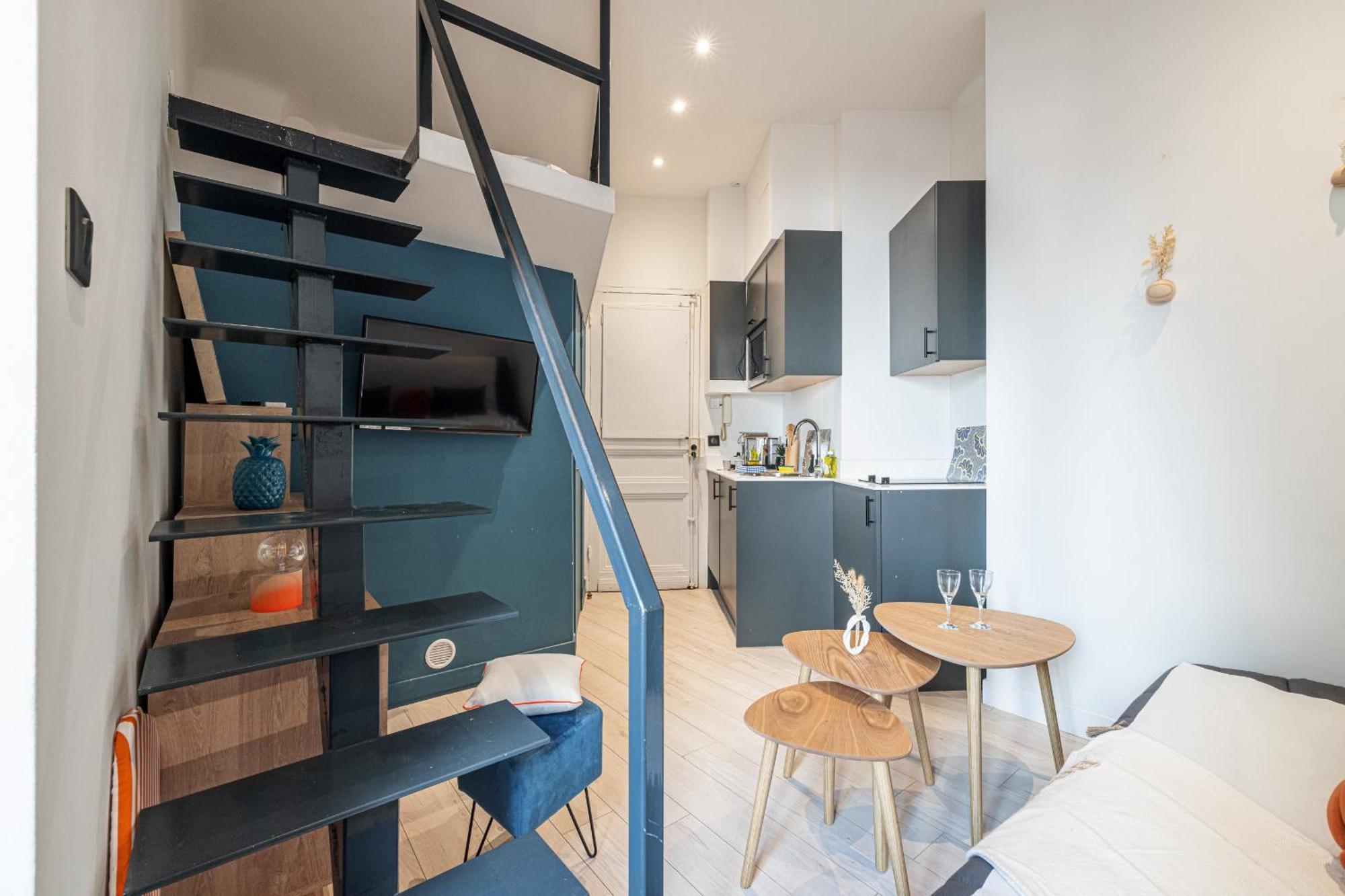 Smartbnb - Moderne Studio - Zone Piétonne - Clim