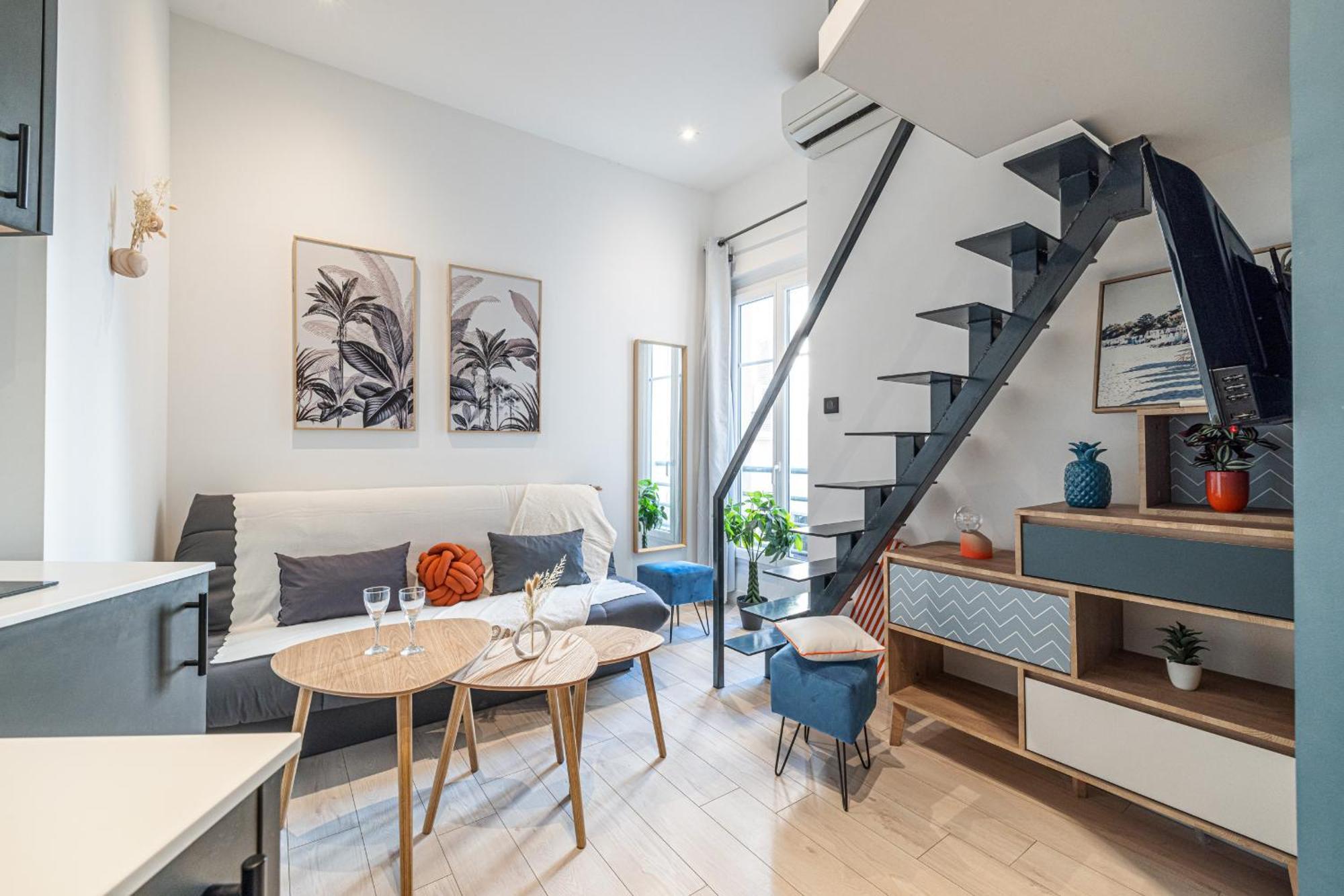 Smartbnb - Moderne Studio - Zone Piétonne - Clim Appartamento