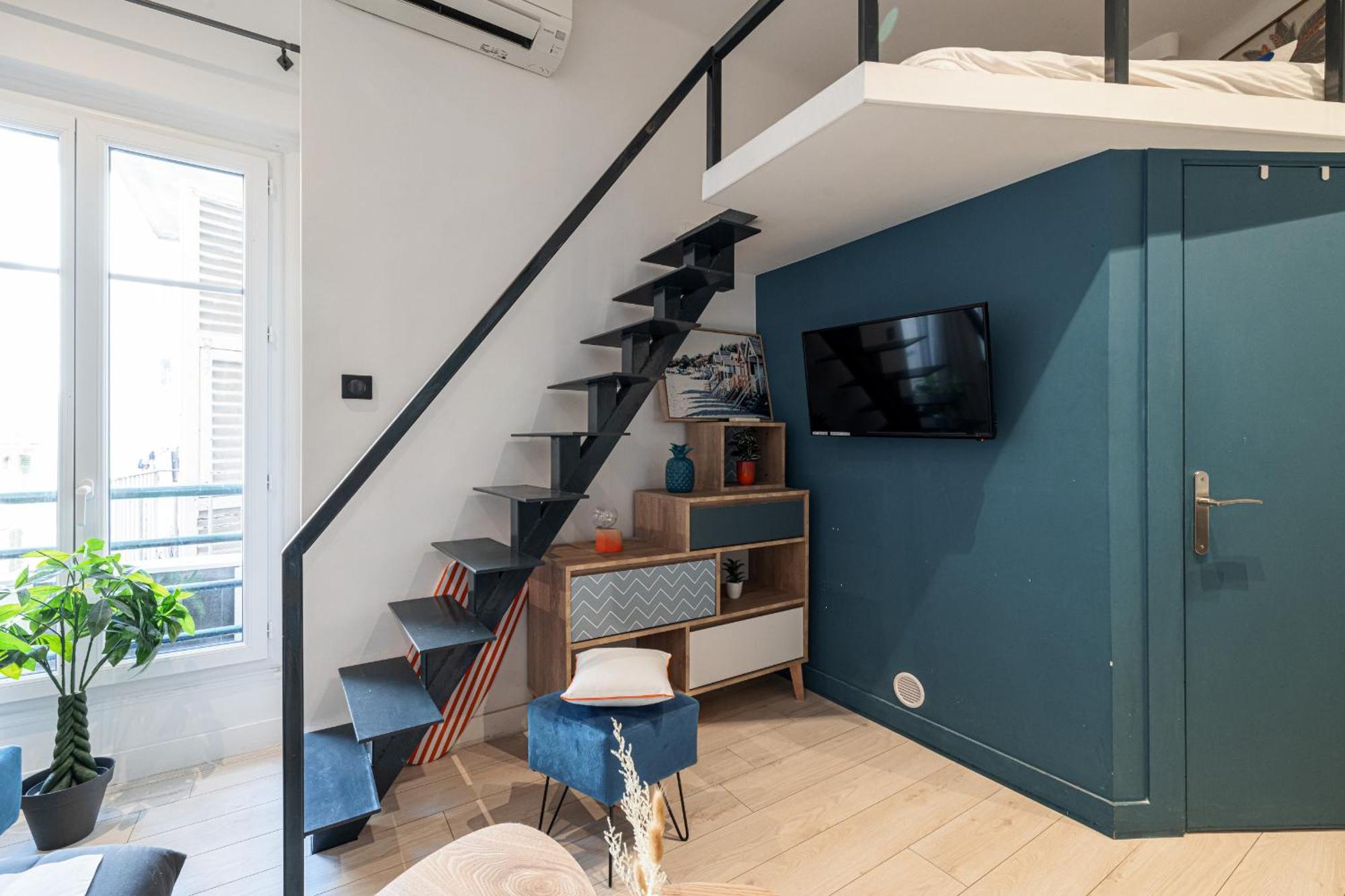 Smartbnb - Moderne Studio - Zone Pietonne - Clim Nizza
